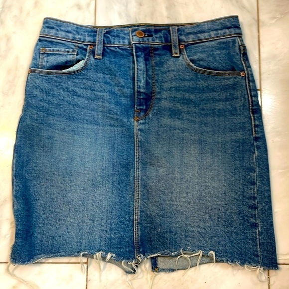 Hudson Jeans Dresses & Skirts - Hudson Los Angeles, Lulu distressed denim mini skirt size 25, great condition
